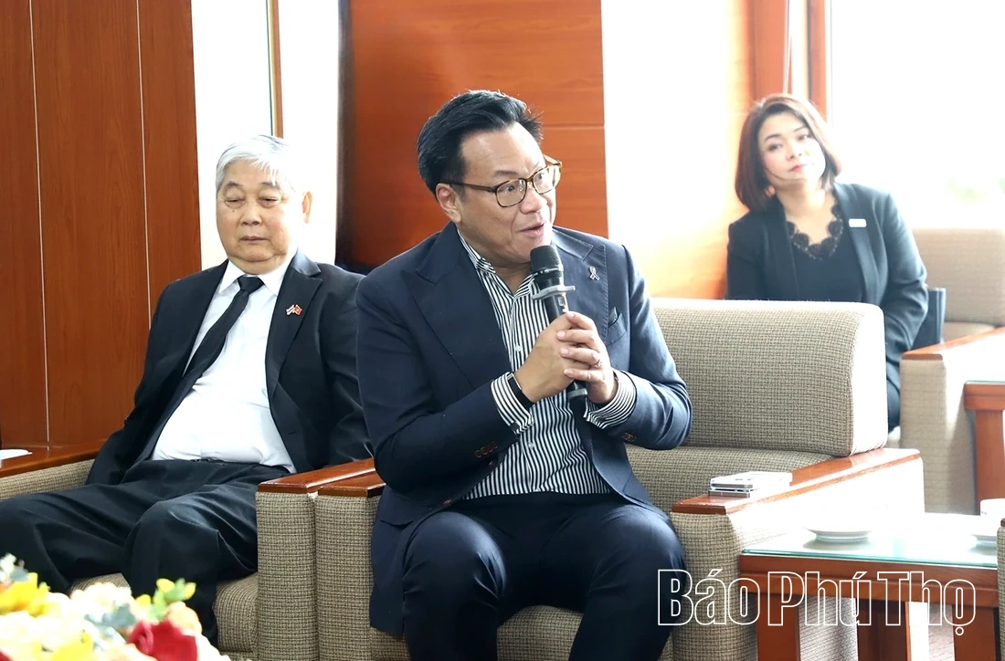 Bí thư Tỉnh ủy Phạm Đại Dương tiếp Đại sứ Vương quốc Thái Lan tại Việt Nam