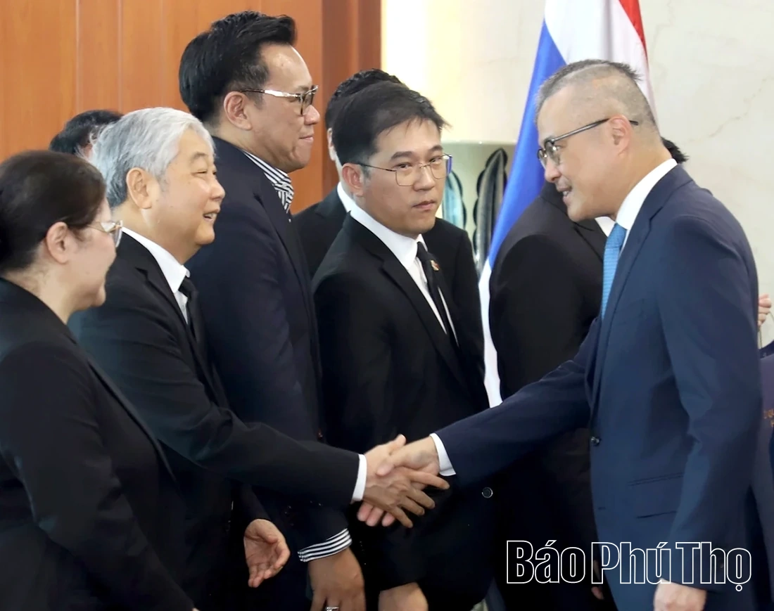 Bí thư Tỉnh ủy Phạm Đại Dương tiếp Đại sứ Vương quốc Thái Lan tại Việt Nam