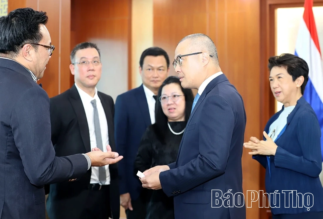 Bí thư Tỉnh ủy Phạm Đại Dương tiếp Đại sứ Vương quốc Thái Lan tại Việt Nam