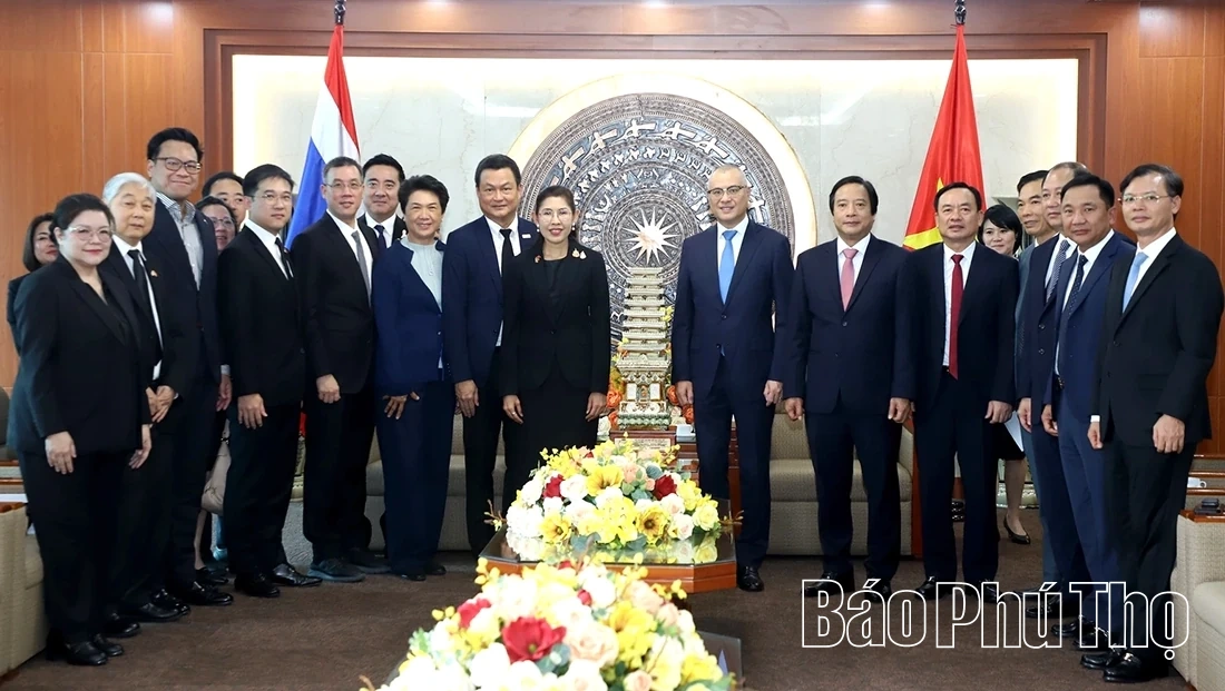 Bí thư Tỉnh ủy Phạm Đại Dương tiếp Đại sứ Vương quốc Thái Lan tại Việt Nam