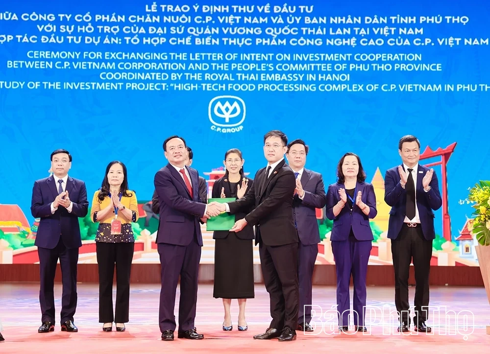 Tổ chức Chương trình “Kết nối Thái Lan tại Phú Thọ năm 2026”