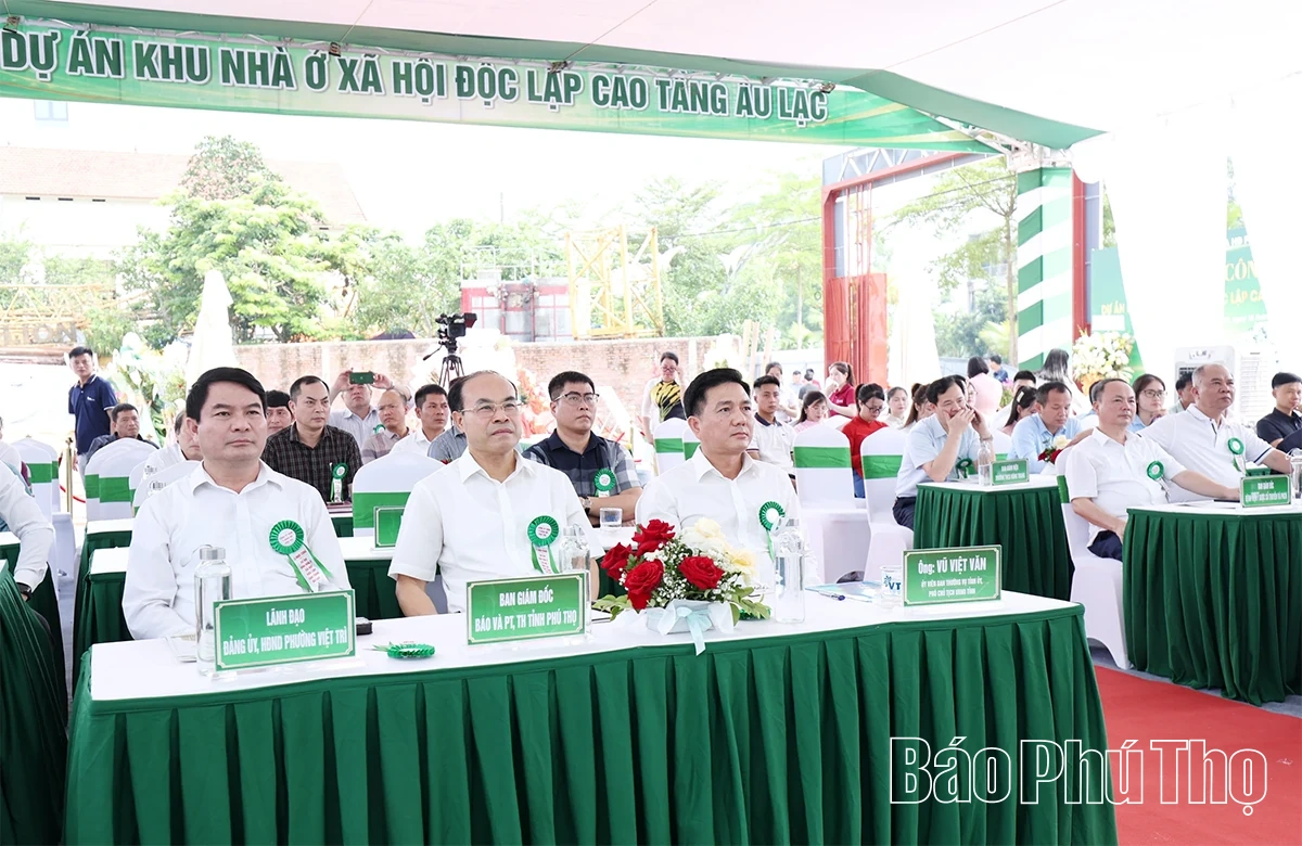 Khởi công Dự án Khu nhà ở xã hội độc lập cao tầng Âu Lạc