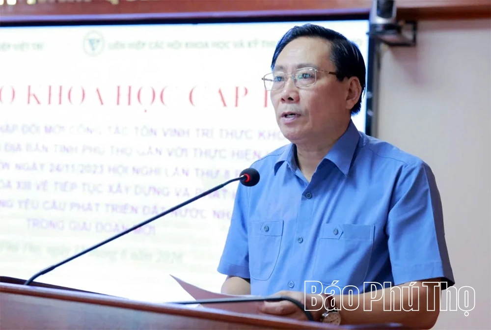 Đổi mới công tác tôn vinh trí thức khoa học và công nghệ