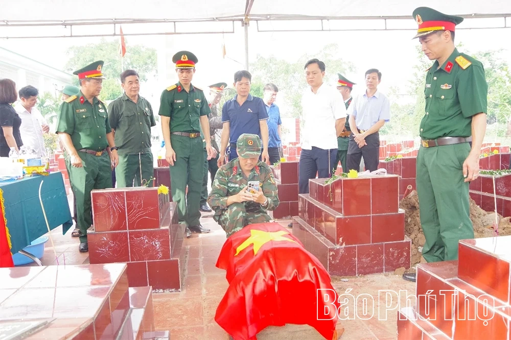 Xác định danh tính hài cốt liệt sĩ xã Bản Nguyên