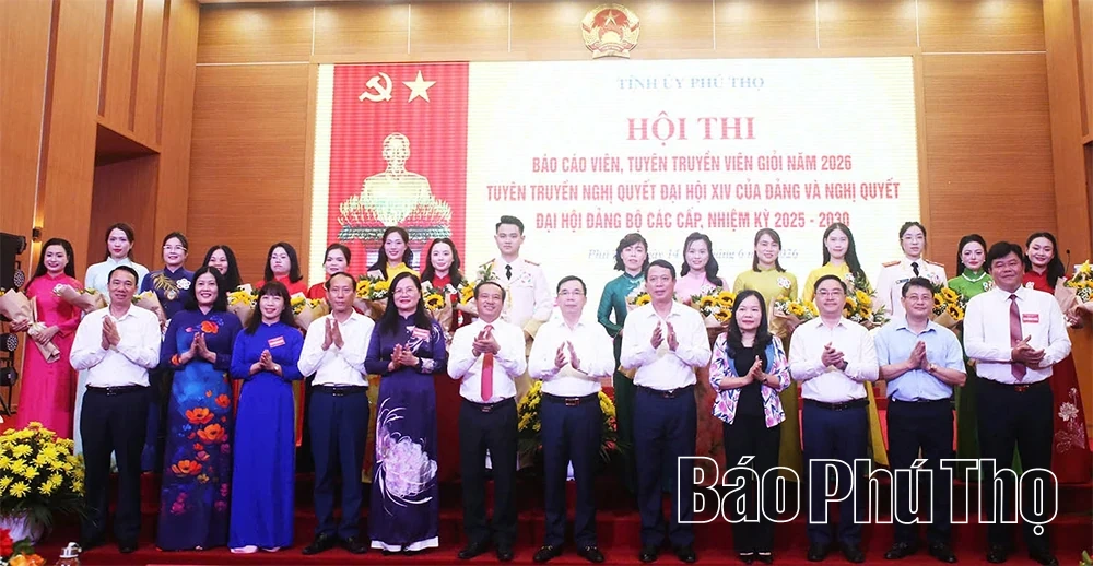 Hội thi báo cáo viên, tuyên truyền viên giỏi tỉnh năm 2026