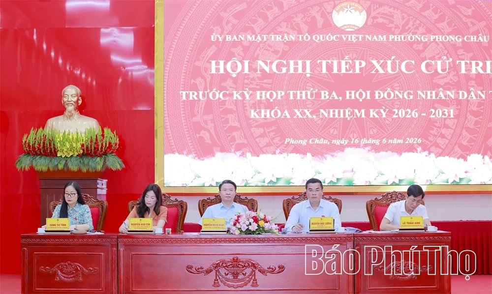 Đại biểu HĐND tỉnh tiếp xúc cử tri trước Kỳ họp thứ Ba, HĐND tỉnh khóa XX, nhiệm kỳ 2026 – 2031