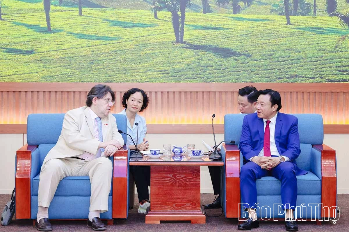 Phú Thọ tăng cường hợp tác với Cộng hòa Áo trong lĩnh vực y tế và phát triển bền vững