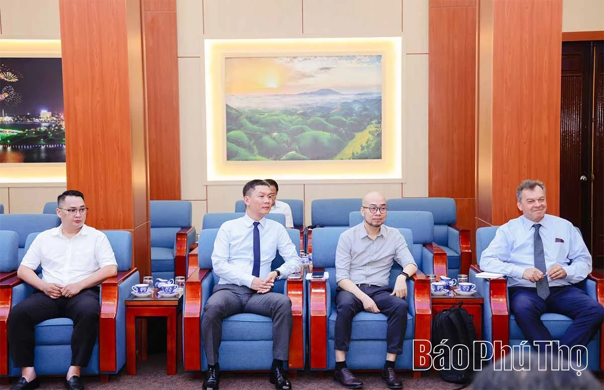 Phú Thọ tăng cường hợp tác với Cộng hòa Áo trong lĩnh vực y tế và phát triển bền vững