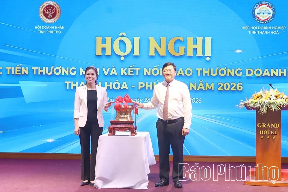 Xúc tiến thương mại và kết nối giao thương doanh nghiệp Thanh Hóa - Phú Thọ