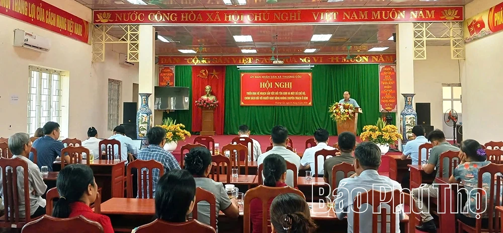 Đồng thuận trong sắp xếp thôn, xóm ở Thượng Cốc