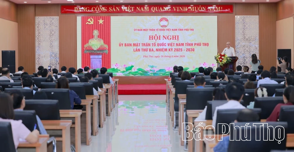 Hội nghị Ủy ban MTTQ tỉnh lần thứ Ba, nhiệm kỳ 2025-2030