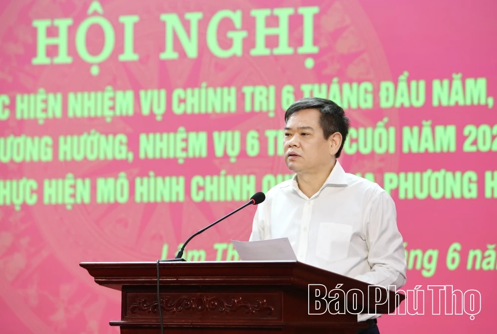 Đảng bộ xã Lâm Thao triển khai nhiệm vụ cuối năm