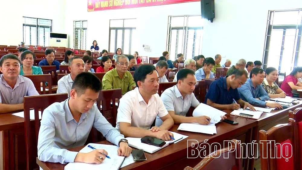 Xã Bình Phú triển khai việc sắp xếp, thành lập mới các chi bộ thôn