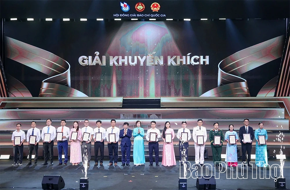 Báo và phát thanh, truyền hình Phú Thọ đoạt 1 giải B, 1 giải Khuyến khích Giải Báo chí Quốc gia 