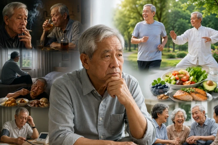 Người có nguy cơ giảm tuổi thọ thường mang 6 đặc điểm chung này