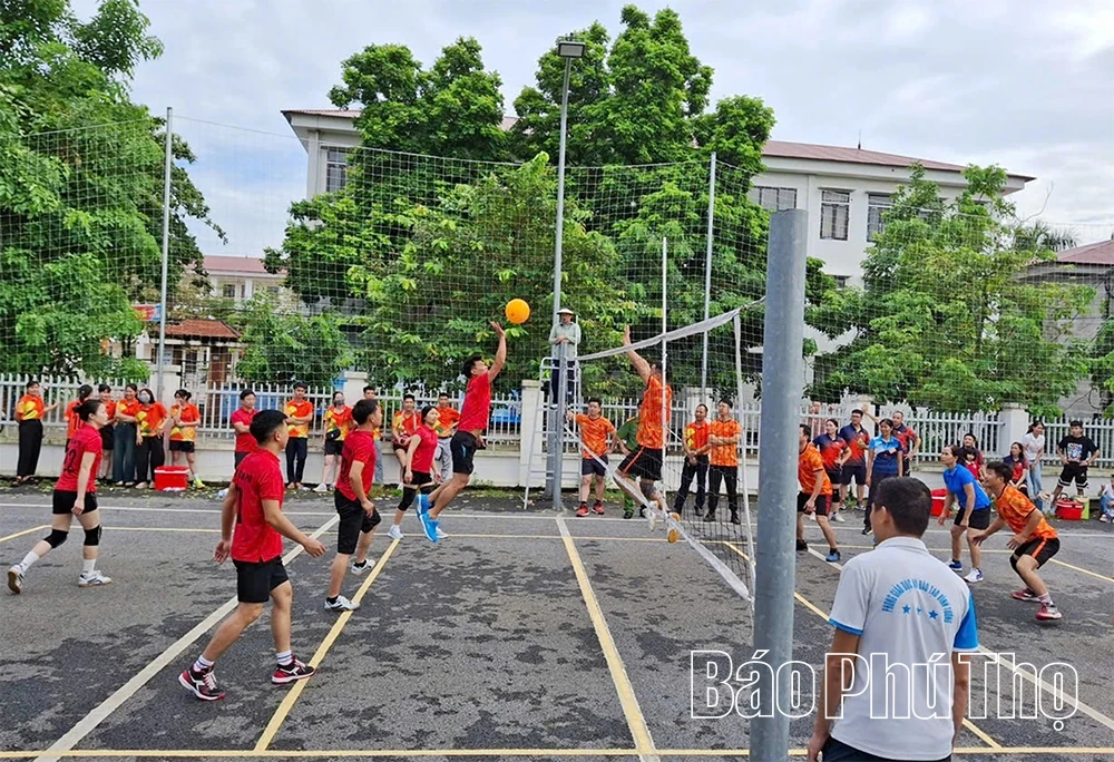 Sôi nổi phong trào thể dục thể thao ở Vĩnh Phú