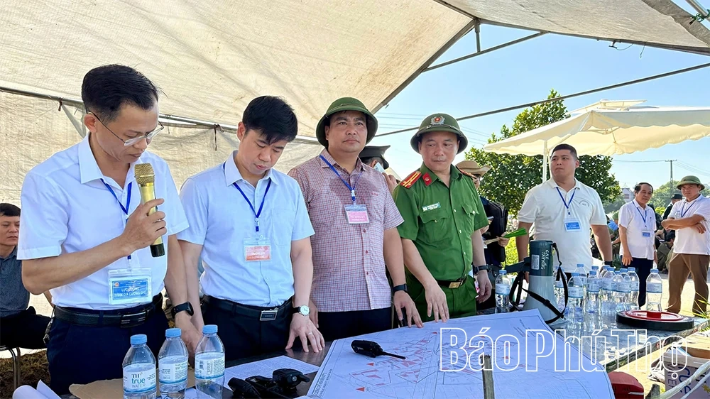 Tổ chức cưỡng chế kiểm đếm bắt buộc phục vụ Dự án Khu đô thị Yên Lạc - Dragon City