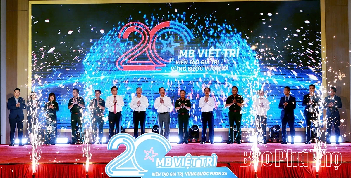 Kỷ niệm 20 năm thành lập Ngân hàng TMCP Quân đội Chi nhánh Việt Trì