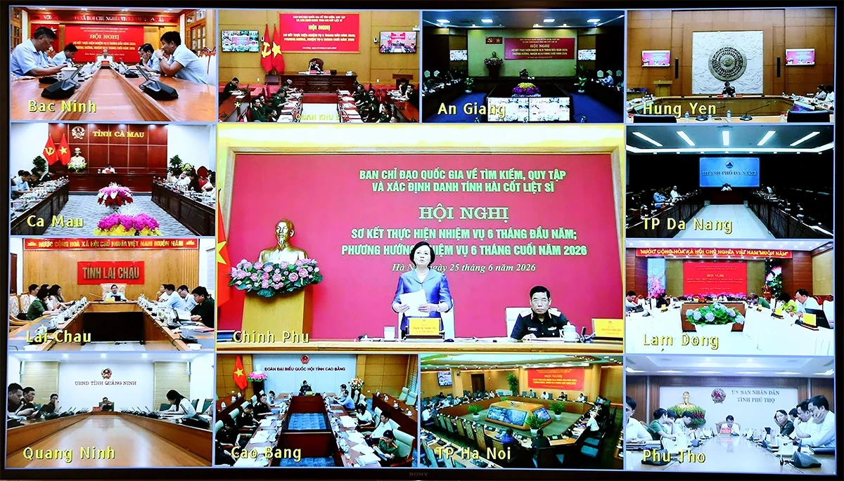 Quyết liệt, đồng bộ trong công tác tìm kiếm, quy tập và xác định danh tính hài cốt liệt sĩ