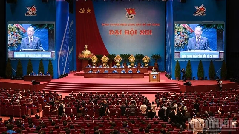 Khai mạc trọng thể Đại hội đại biểu toàn quốc Đoàn Thanh niên Cộng sản Hồ Chí Minh lần thứ XIII