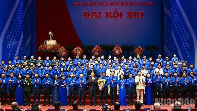 Đồng chí Bùi Quang Huy được bầu giữ chức Bí thư thứ nhất Trung ương Đoàn khóa XIII