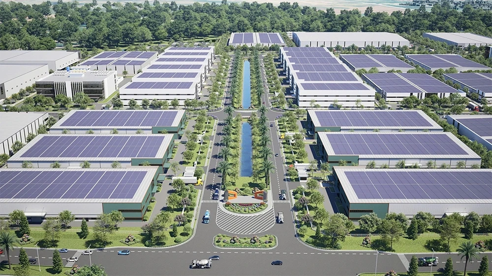 Đẩy nhanh tiến độ xây dựng Khu công nghiệp Nam Bình Xuyên Green Park