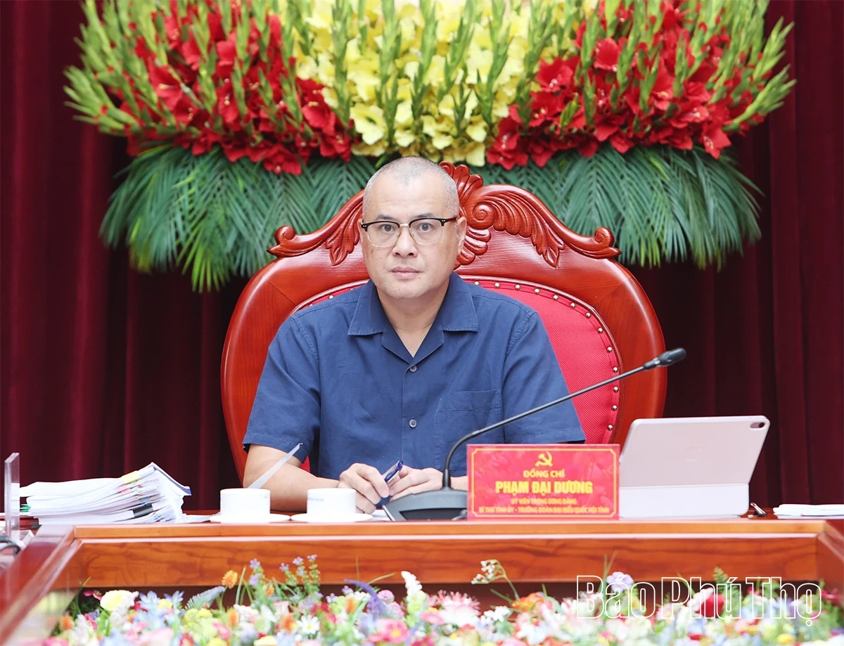 Ban Thường vụ Tỉnh ủy xem xét, cho ý kiến nhiều nội dung quan trọng