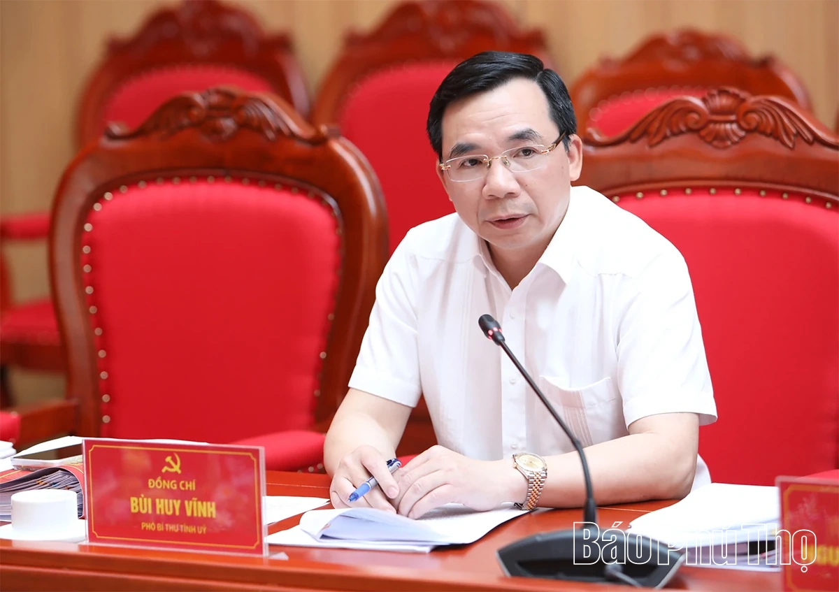 Ban Thường vụ Tỉnh ủy xem xét, cho ý kiến nhiều nội dung quan trọng