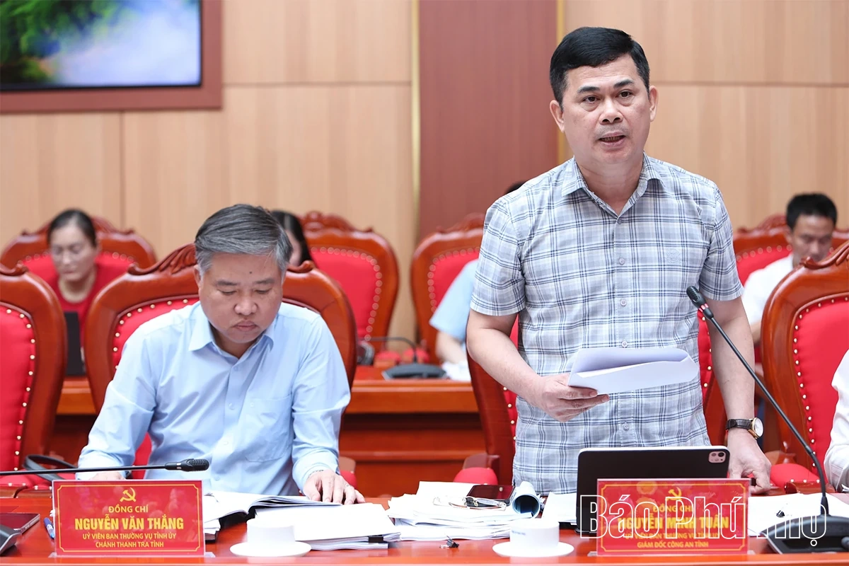 Ban Thường vụ Tỉnh ủy xem xét, cho ý kiến nhiều nội dung quan trọng