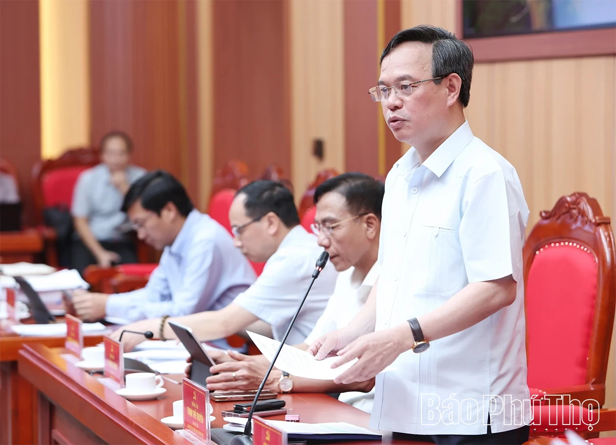 Ban Thường vụ Tỉnh ủy xem xét, cho ý kiến nhiều nội dung quan trọng