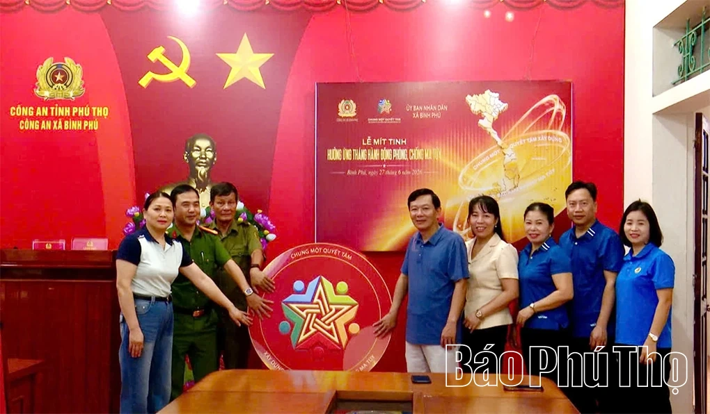 Bình Phú phát động Ngày chạy hưởng ứng Tháng hành động phòng, chống ma túy năm 2026