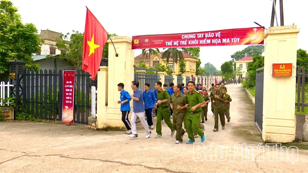 Bình Phú phát động Ngày chạy hưởng ứng Tháng hành động phòng, chống ma túy năm 2026