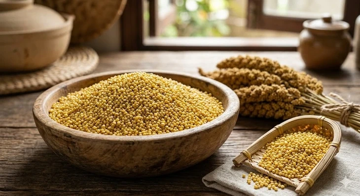 Hạt kê - thực phẩm tốt cho người tỳ vị hư yếu