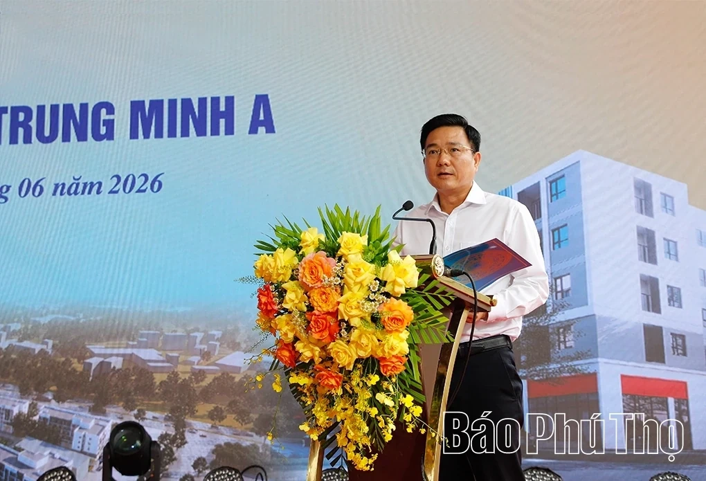 Construction Begins on Nearly 1,300-Unit Social Housing Project in Hoa Binh Ward