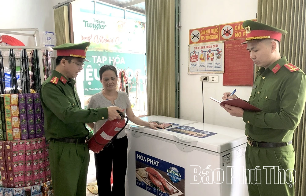 Mường Thàng giữ bình yên từ cơ sở