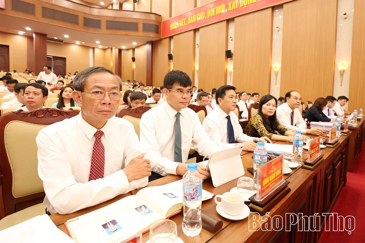 Khai mạc Kỳ họp thứ Ba, HĐND tỉnh Phú Thọ khóa XX