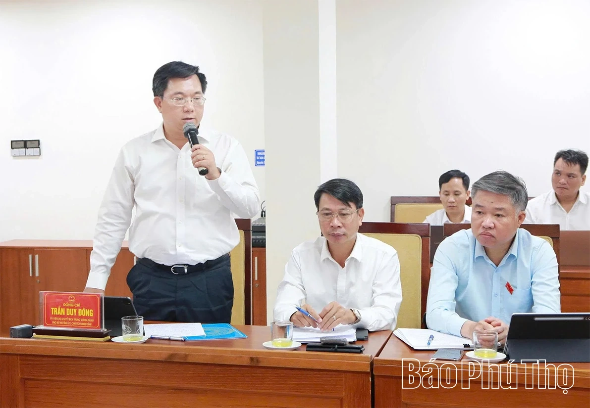Kỳ họp thứ Ba, HĐND tỉnh khóa XX: Sôi nổi, thẳng thắn với hơn 30 lượt ý kiến thảo luận tại tổ