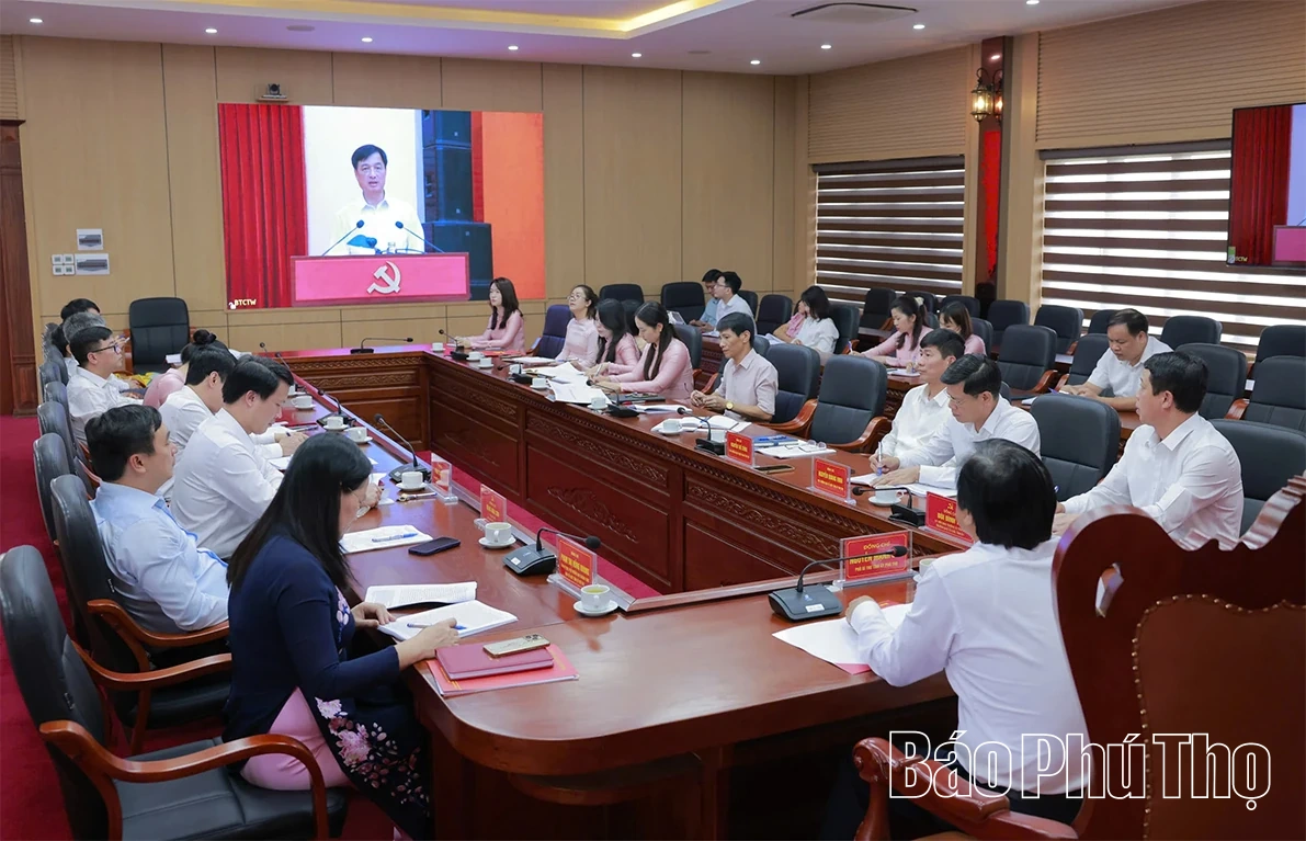 Triển khai nhiệm vụ công tác Tổ chức Xây dựng Đảng 6 tháng cuối năm