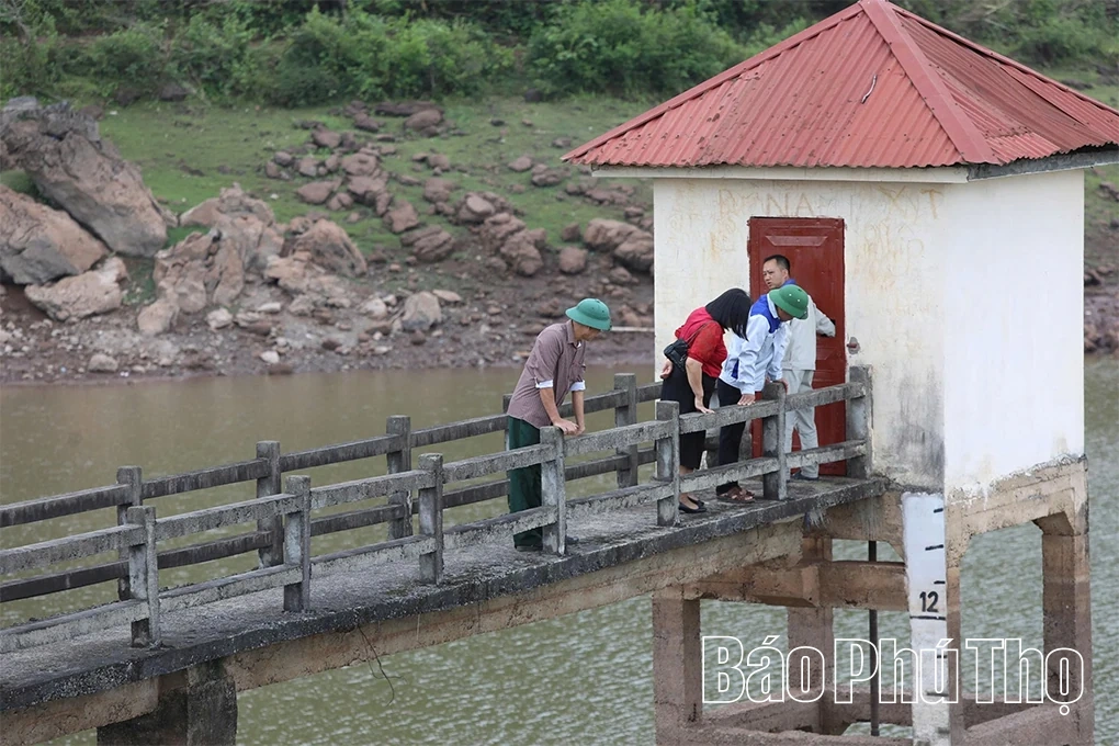 Chủ động phương án “4 tại chỗ” bảo vệ công trình thủy lợi mùa mưa bão