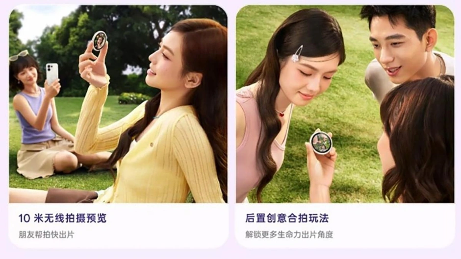 Độc lạ phụ kiện OPPO Bubble hỗ trợ xem trước camera sau và hiển thị video độc nhất vô nhị
