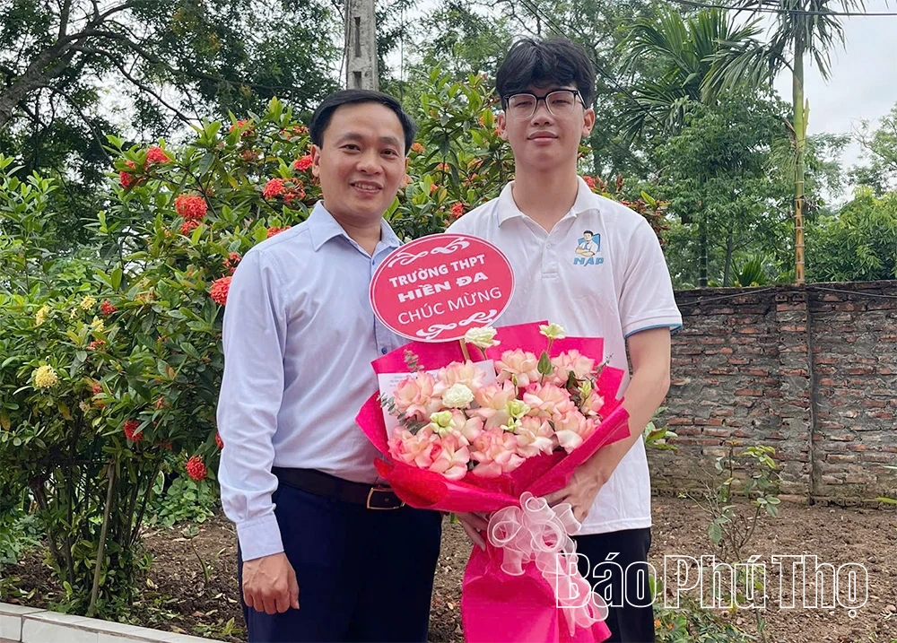 Phú Thọ có 5 học sinh đạt á khoa toàn quốc các khối A00 và C00