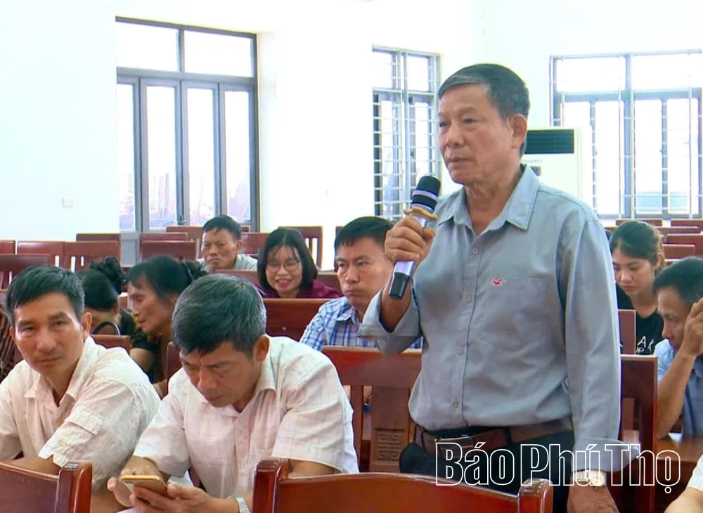 Đại biểu HĐND xã Bình Phú tiếp xúc cử tri trước Kỳ họp thứ Tư khóa II, nhiệm kỳ 2026 - 2031