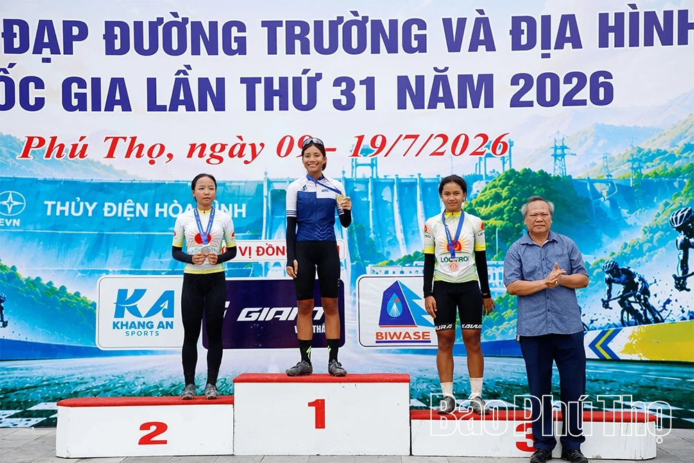 Đoàn Phú Thọ giành 9 huy chương tại các nội dung xe đạp địa hình