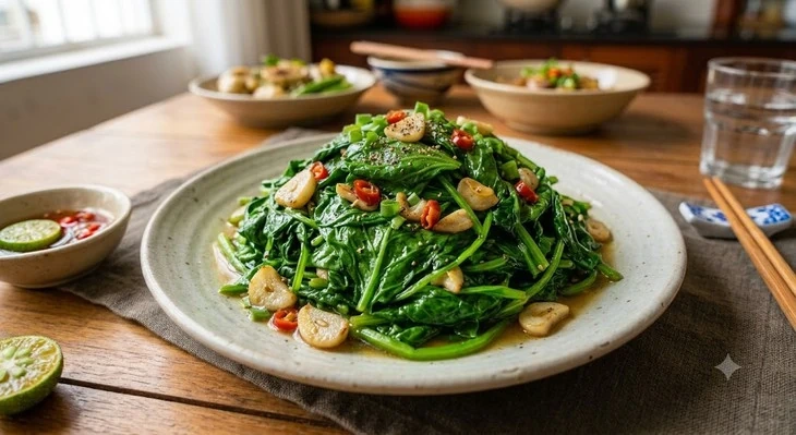 Top 10 loại rau dân dã giàu canxi tự nhiên và lành tính