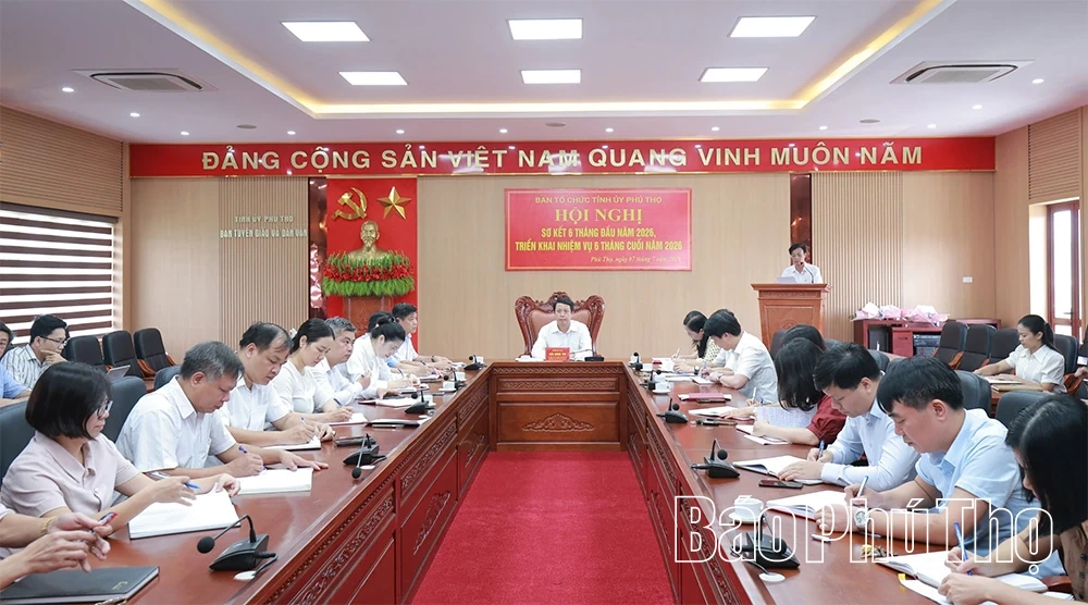 Ban Tổ chức Tỉnh ủy hoàn thành khối lượng công việc lớn, nhiều nhiệm vụ khó, mới
