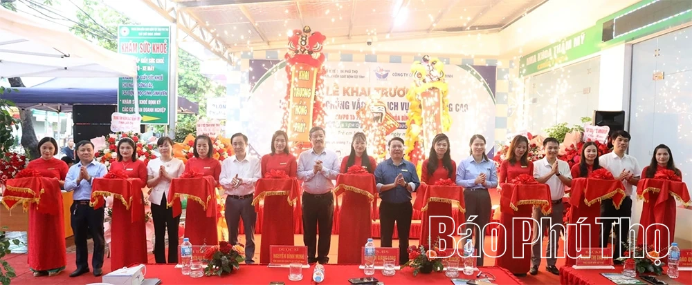 Khai trương Phòng Tiêm chủng vắc xin dịch vụ chất lượng cao Safpo 15 Phú Thọ - cơ sở Hòa Bình