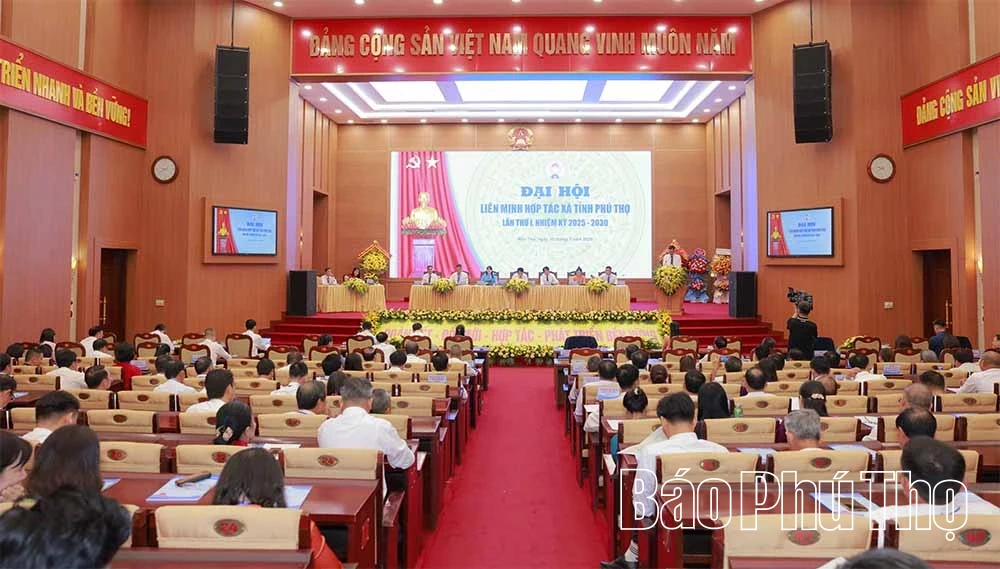 Đại hội đại biểu Liên minh Hợp tác xã tỉnh Phú Thọ nhiệm kỳ 2025-2030, phiên thứ Nhất