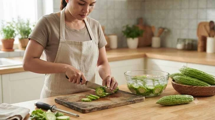 Cách đơn giản giúp giảm vị đắng khi ăn khổ qua