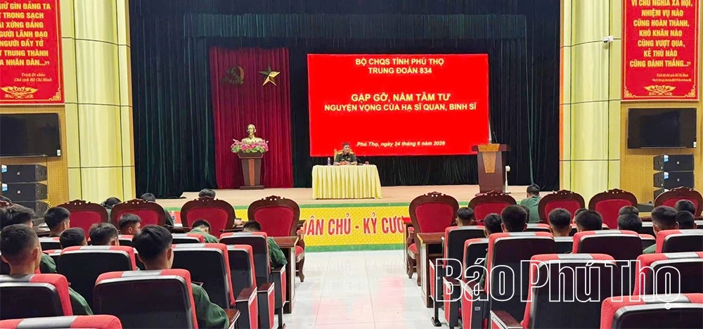Nâng cao chất lượng huấn luyện ở Trung đoàn 834