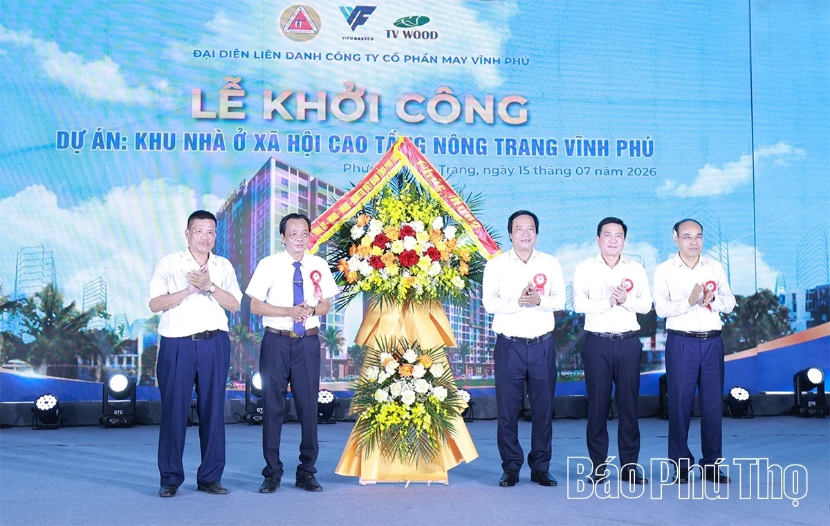 Construction Begins on Nong Trang Vinh Phu High-Rise Social Housing Project